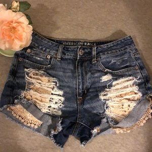 American Eagle High Waisted Shorts
